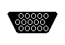 15 PIN HIGHDENSITY D-SUB MALE